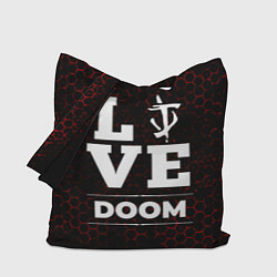 Сумка-шопер Doom Love Классика, цвет: 3D-принт