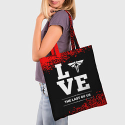Сумка-шопер The Last Of Us Love Классика, цвет: 3D-принт — фото 2