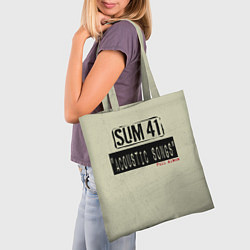 Сумка-шопер Sum 41 - The Acoustics Full Album, цвет: 3D-принт — фото 2