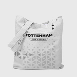 Сумка-шопер Tottenham Champions Униформа, цвет: 3D-принт