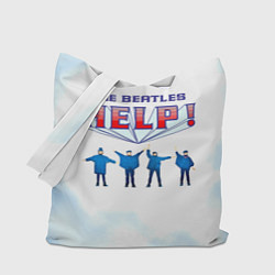 Сумка-шопер The Beatles Help!, цвет: 3D-принт