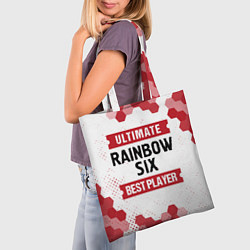 Сумка-шопер Rainbow Six: Best Player Ultimate, цвет: 3D-принт — фото 2