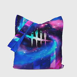 Сумка-шоппер Dead by Daylight неоновый космос