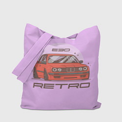 Сумка-шопер BMW e30 - retro, цвет: 3D-принт