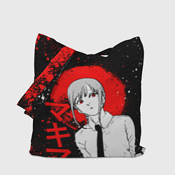 Сумка-шоппер Человек-бензопила - манга - Макима