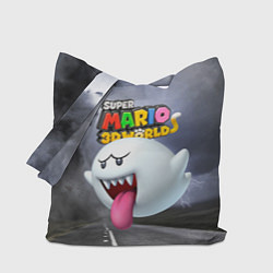 Сумка-шопер Boo - Super Mario 3D World - Nintendo, цвет: 3D-принт