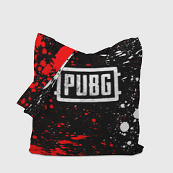 Сумка-шоппер PUBG white grunge