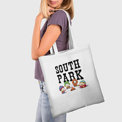 Сумка-шопер South park кострёр, цвет: 3D-принт — фото 2
