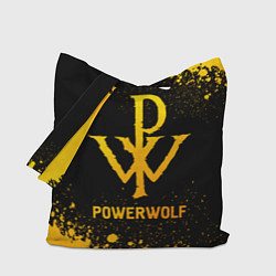 Сумка-шоппер Powerwolf - gold gradient