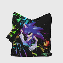 Сумка-шопер Sonic Exe - Hedgehog - video game, цвет: 3D-принт