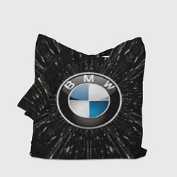 Сумка-шопер БМВ эмблема, автомобильная тема, цвет: 3D-принт