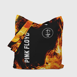Сумка-шоппер Pink Floyd и пылающий огонь