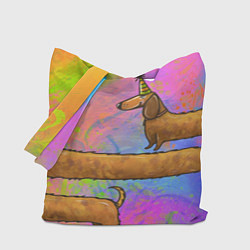 Сумка-шоппер Очень-очень длинная такса