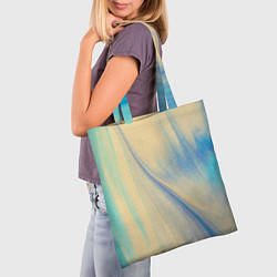 Сумка-шопер Красочный песок, цвет: 3D-принт — фото 2