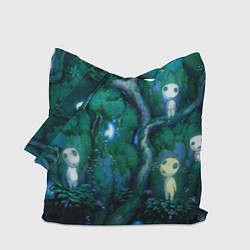 Сумка-шопер Kodama tree, цвет: 3D-принт