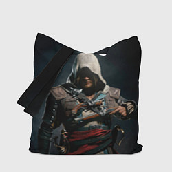 Сумка-шопер Assassins Creed 4, цвет: 3D-принт