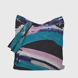 Сумка-шоппер Waves of paints