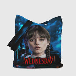 Сумка-шоппер Wednesday horror