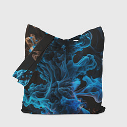 Сумка-шоппер Клубы голубого дыма