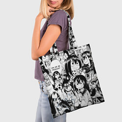 Сумка-шопер Цую Асуи - Моя геройская академия, цвет: 3D-принт — фото 2