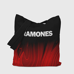 Сумка-шоппер Ramones red plasma