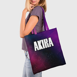 Сумка-шопер Akira gradient space, цвет: 3D-принт — фото 2