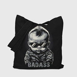 Сумка-шопер Badass, цвет: 3D-принт