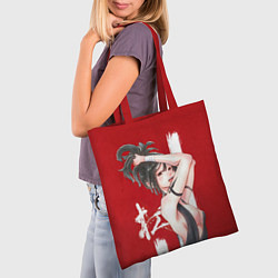 Сумка-шопер Yuzuriha, цвет: 3D-принт — фото 2