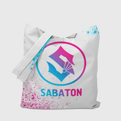 Сумка-шоппер Sabaton neon gradient style