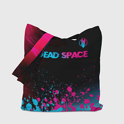 Сумка-шоппер Dead Space - neon gradient: символ сверху