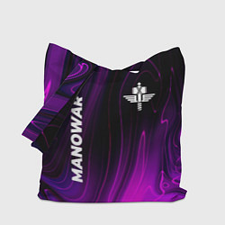 Сумка-шоппер Manowar violet plasma