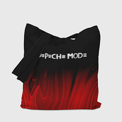 Сумка-шоппер Depeche Mode red plasma