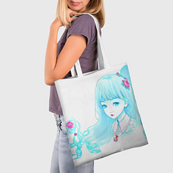 Сумка-шопер Kawaii girl, цвет: 3D-принт — фото 2