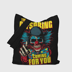 Сумка-шоппер Offspring clown and skull