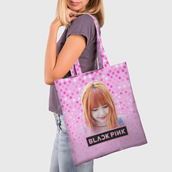 Сумка-шопер Blackpink Lisa, цвет: 3D-принт — фото 2