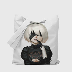 Сумка-шоппер Nier: Automata - 2B Кибергражданка