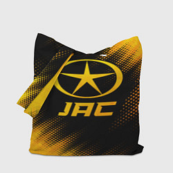 Сумка-шопер JAC - gold gradient, цвет: 3D-принт