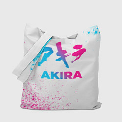 Сумка-шопер Akira neon gradient style, цвет: 3D-принт