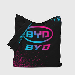 Сумка-шоппер BYD - neon gradient