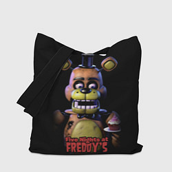 Сумка-шопер Five Nights at Freddy, цвет: 3D-принт