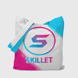 Сумка-шоппер Skillet neon gradient style