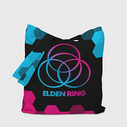 Сумка-шоппер Elden Ring - neon gradient