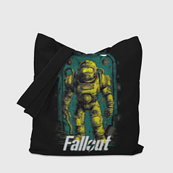 Сумка-шопер Fallout poster style, цвет: 3D-принт