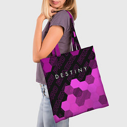 Сумка-шопер Destiny pro gaming посередине, цвет: 3D-принт — фото 2