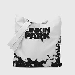 Сумка-шопер Linkin park black album, цвет: 3D-принт