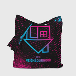 Сумка-шоппер The Neighbourhood - neon gradient