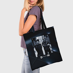 Сумка-шопер Depeche Mode - Мартин и Дэйв, цвет: 3D-принт — фото 2