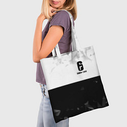 Сумка-шопер Rainbow Six black game colletcion, цвет: 3D-принт — фото 2