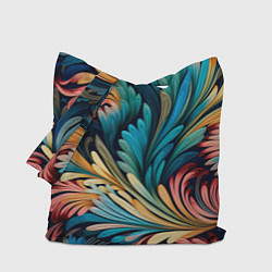 Сумка-шоппер Квиллинг абстракция