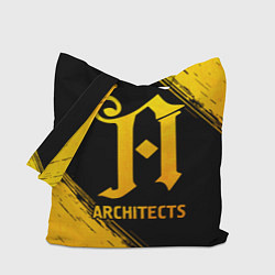 Сумка-шоппер Architects - gold gradient